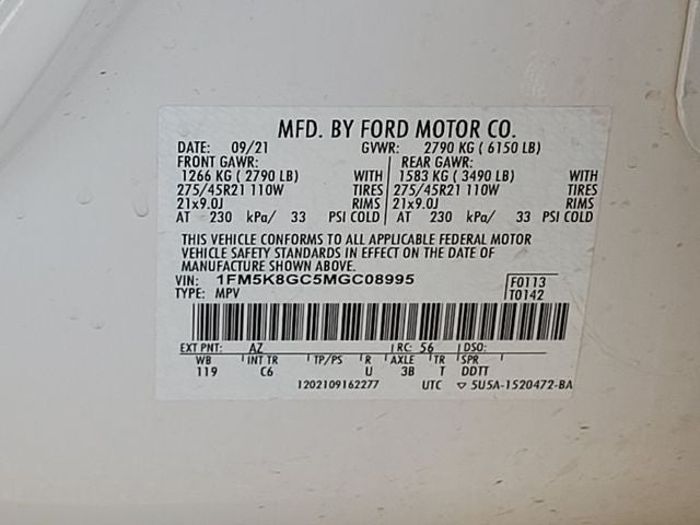 2021 Ford Explorer ST
