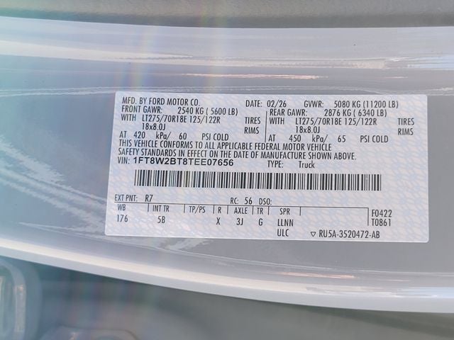 2026 Ford F-250SD F-250® Lariat®