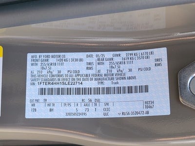 2025 Ford Ranger XLT