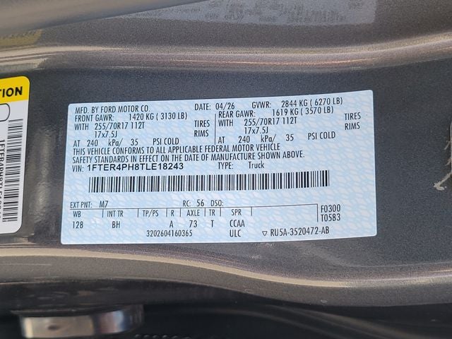 2026 Ford Ranger XL