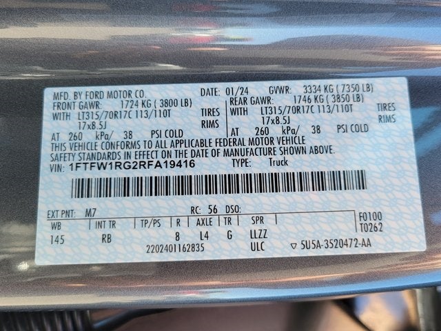 2024 Ford F-150 Raptor