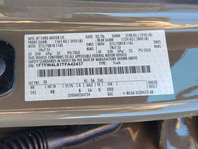 2026 Ford F-150 Tremor