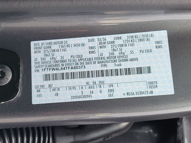 2026 Ford F-150 Tremor