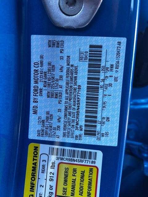 2025 Ford Bronco Sport Big Bend