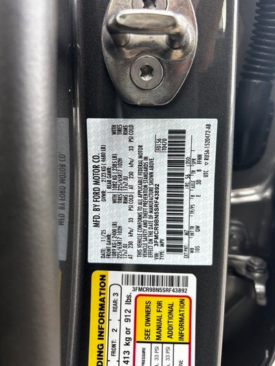 2025 Ford Bronco Sport Big Bend