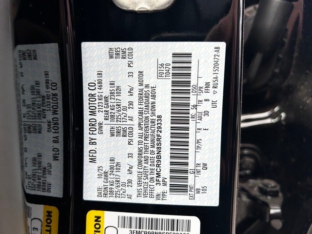 2025 Ford Bronco Sport Big Bend