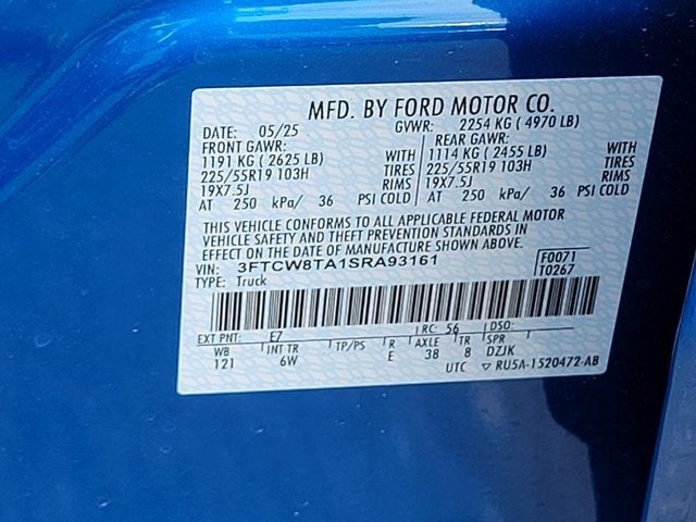 2025 Ford Maverick Lobo