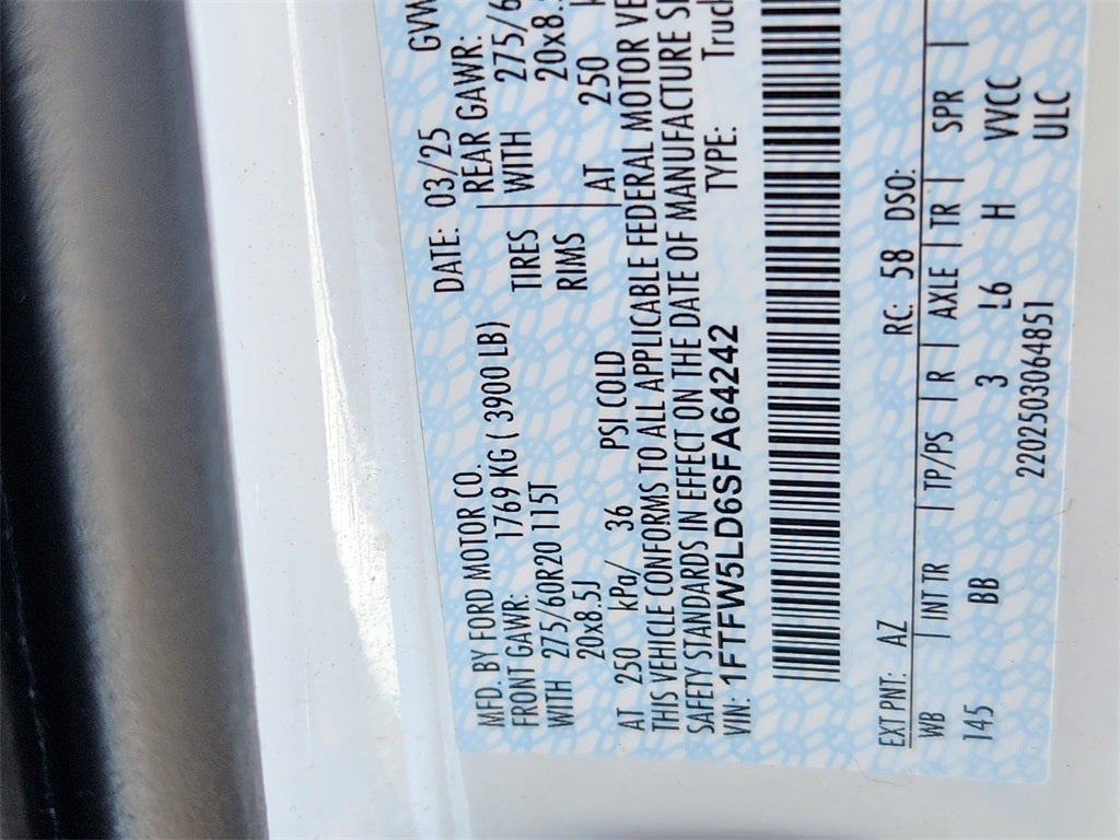 2025 Ford F-150 LARIAT