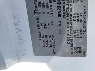 2017 GMC Savana 3500 Work Van