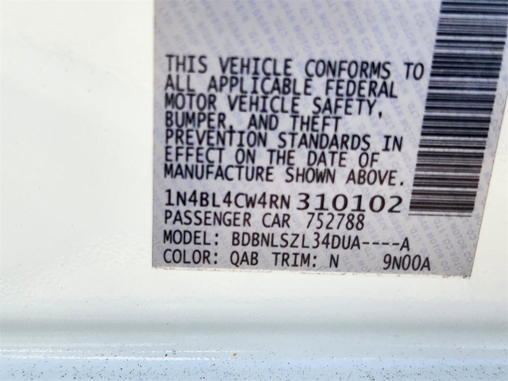 2024 Nissan Altima SR Intelligent AWD