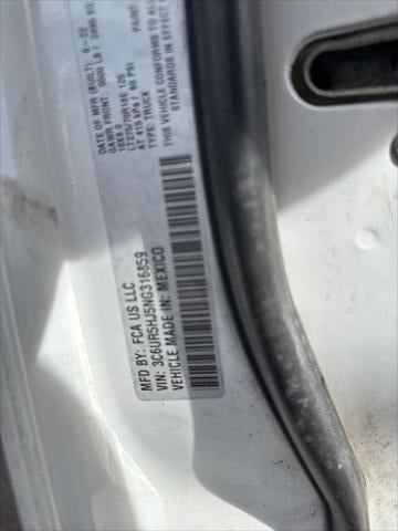 2022 RAM 2500 Tradesman Crew Cab 4x4 8' Box