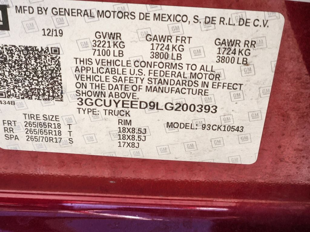 2020 Chevrolet Silverado 1500 4WD Crew Cab Short Bed RST