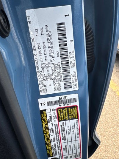 2019 Toyota Tundra SR5 5.7L V8