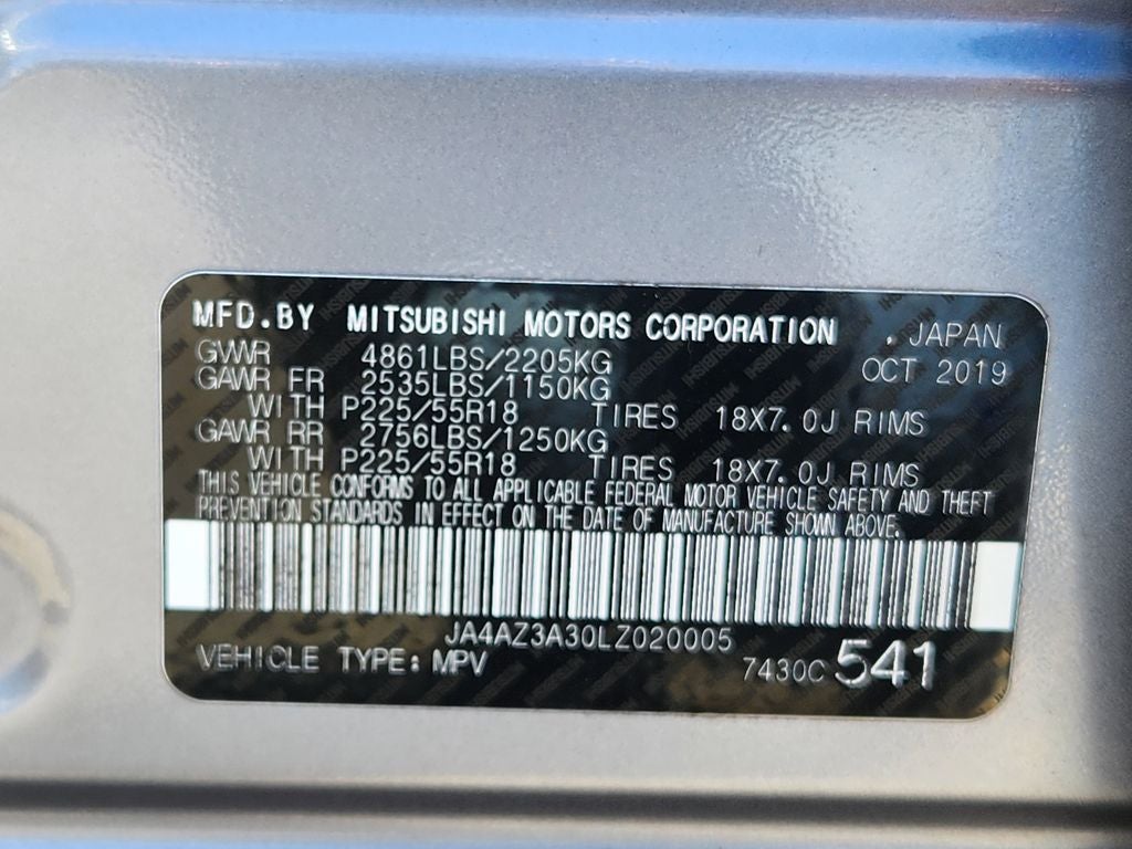 2020 Mitsubishi Outlander Base