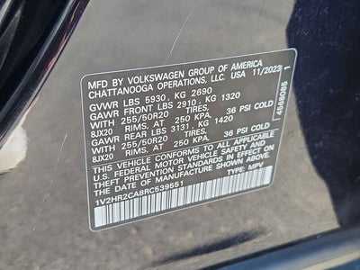 2024 Volkswagen Atlas 2.0T SE w/Technology