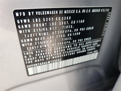 2020 Volkswagen Tiguan Base