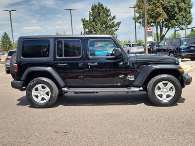 2020 Jeep Wrangler Unlimited Sport S 4x4