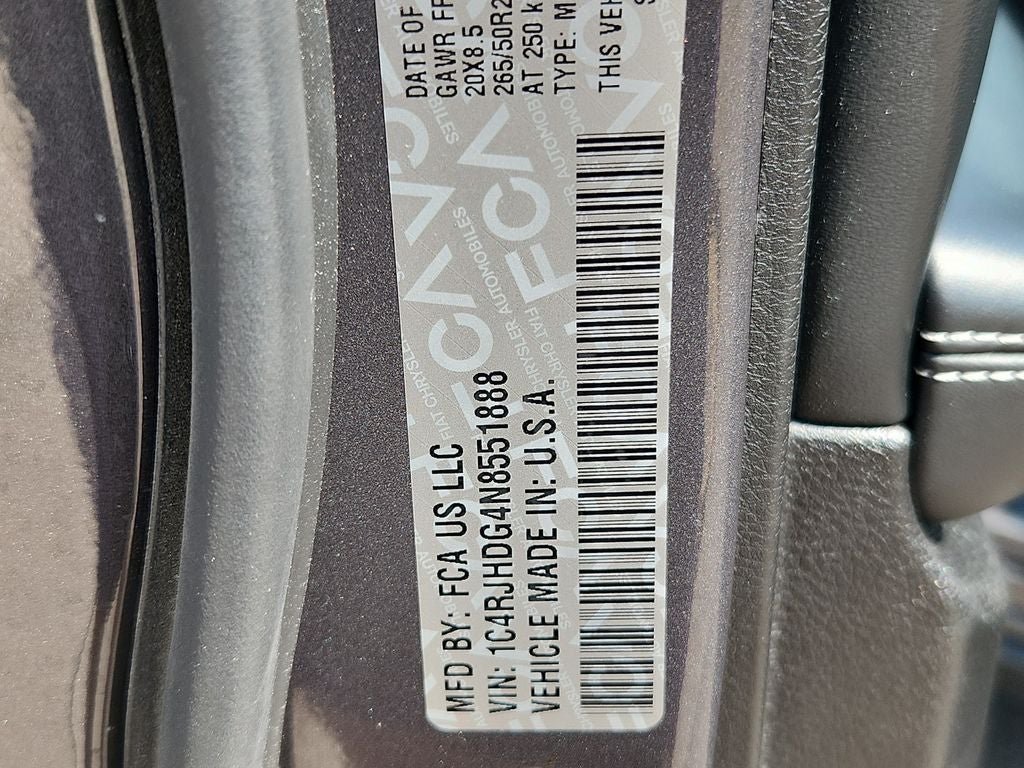 2022 Jeep Grand Cherokee Overland 4x4