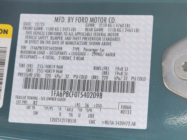 2026 Ford Mustang GT Premium