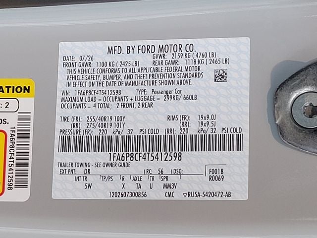2026 Ford Mustang GT Premium