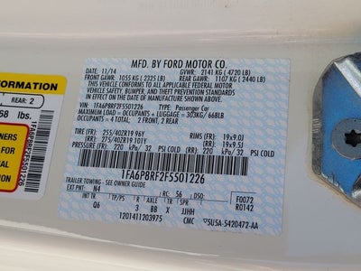 2015 Ford Mustang GT 50 Years Limited Edition