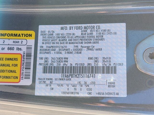 2026 Ford Mustang EcoBoost Premium