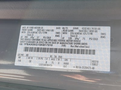 2025 Ford Transit-350 XL 12 Passenger