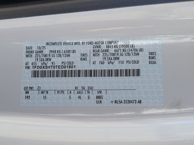 2026 Ford F-550SD XL DRW