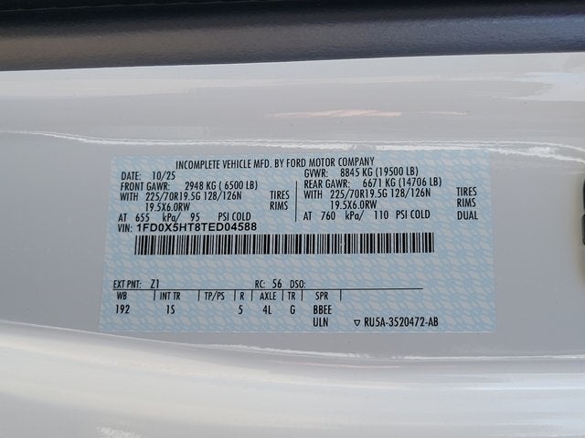 2026 Ford F-550SD XL DRW