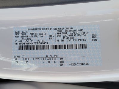 2026 Ford F-550SD XL DRW