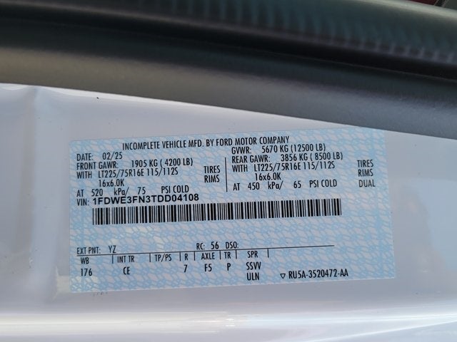 2026 Ford E-350SD Base Cutaway