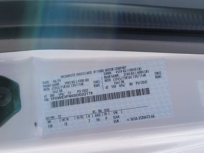 2025 Ford E-350SD Base Cutaway