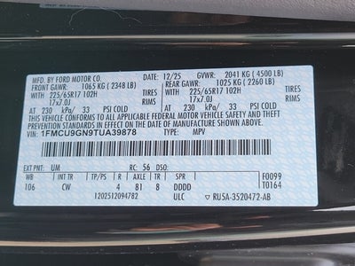 2026 Ford Escape Active