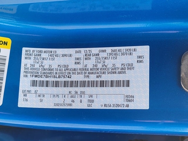 2025 Ford Bronco Big Bend