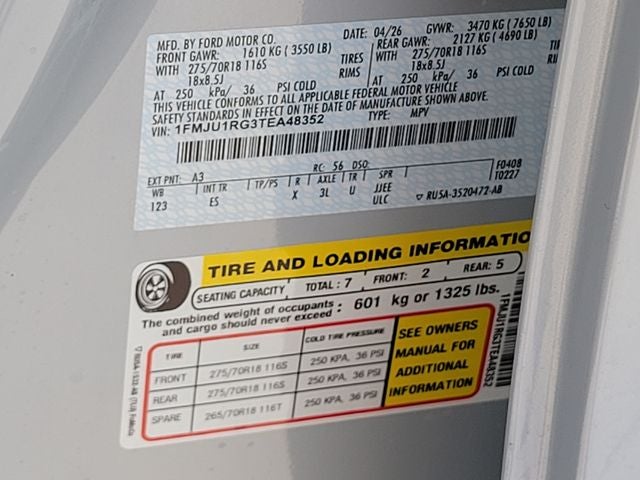 2026 Ford Expedition Tremor