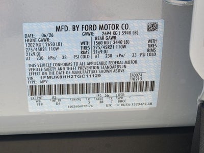 2026 Ford Explorer Platinum