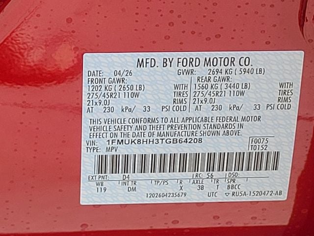2026 Ford Explorer Platinum