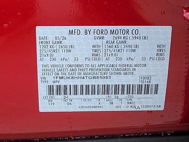 2026 Ford Explorer Platinum