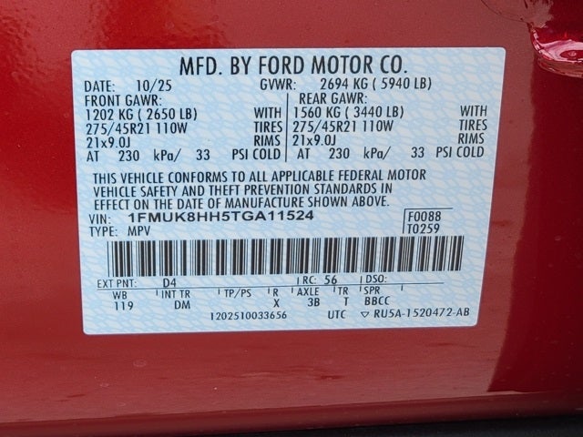 2026 Ford Explorer Platinum