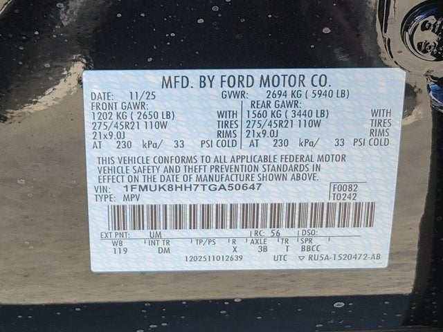 2026 Ford Explorer Platinum