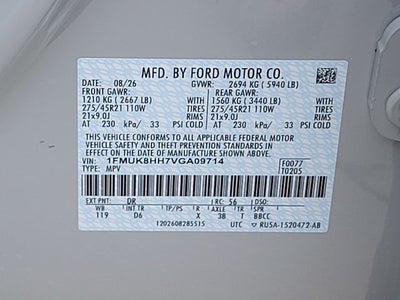 2027 Ford Explorer Platinum