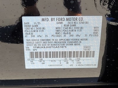 2026 Ford Explorer Tremor