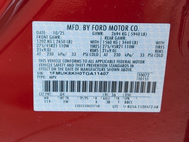 2026 Ford Explorer ST-Line