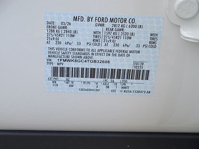 2026 Ford Explorer ST