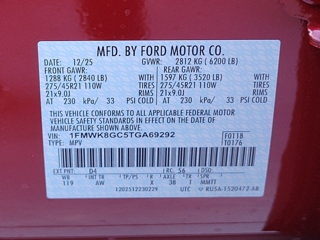 2026 Ford Explorer ST