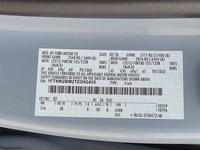 2026 Ford F-250SD Lariat