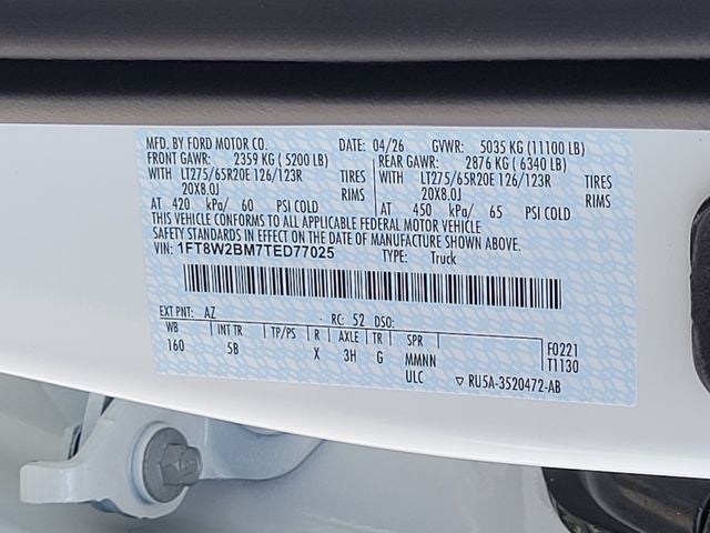 2026 Ford F-250SD Lariat
