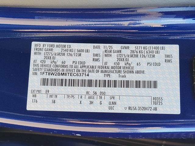 2026 Ford F-250SD Lariat