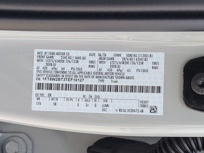 2026 Ford F-250SD Lariat