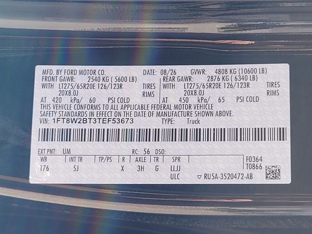 2026 Ford F-250 Lariat